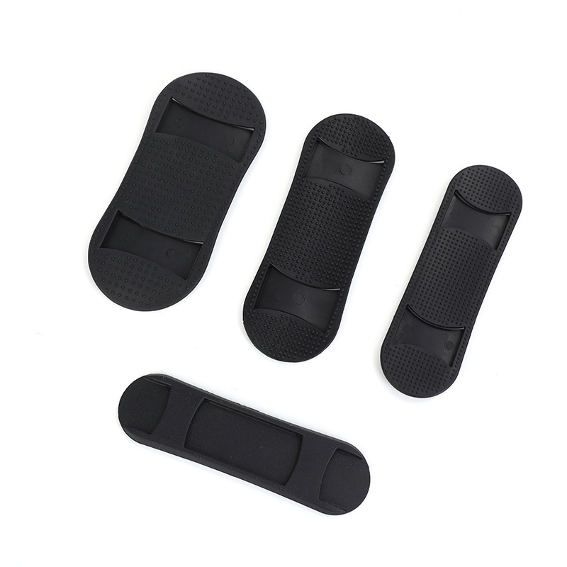 Cojín de hombro elíptico de PVC correa de hombro cojín de mano mochila bolsa de computadora accesorios de cojín de hombro para reducir la carga de la columna vertebral comodidad para reducir la presión