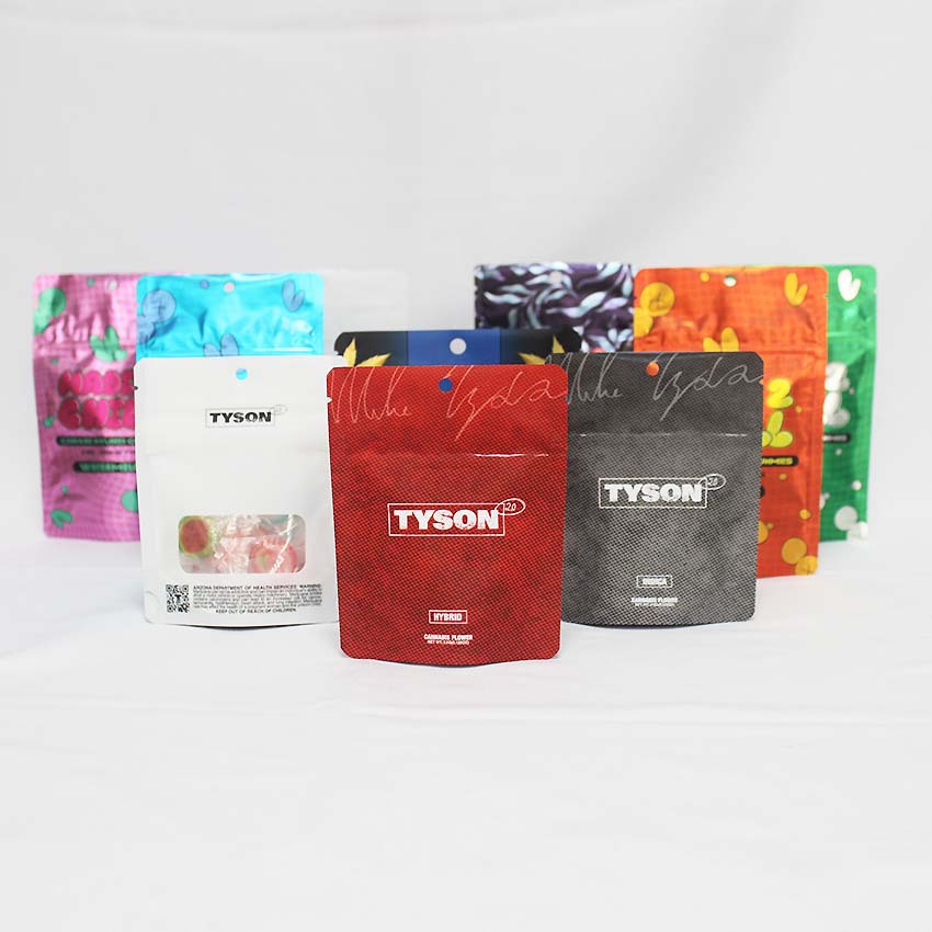 彩印包装袋塑料食品铝箔自封袋OPP袋子透明胶袋密封口袋印刷LOGO