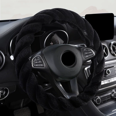 Cover Winter Female Cartoon Cute | Steering wheel cover