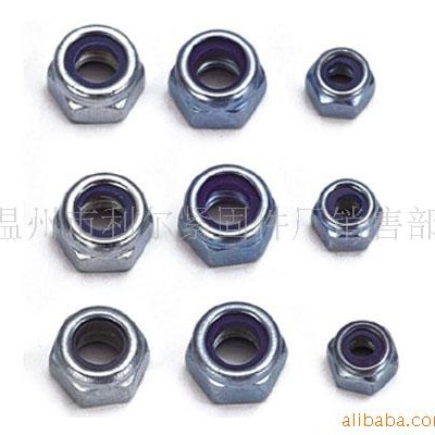 供应六角法兰面锁紧螺母(图)，国标GB6183