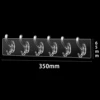 Acrylic crystal six-collar hood hook