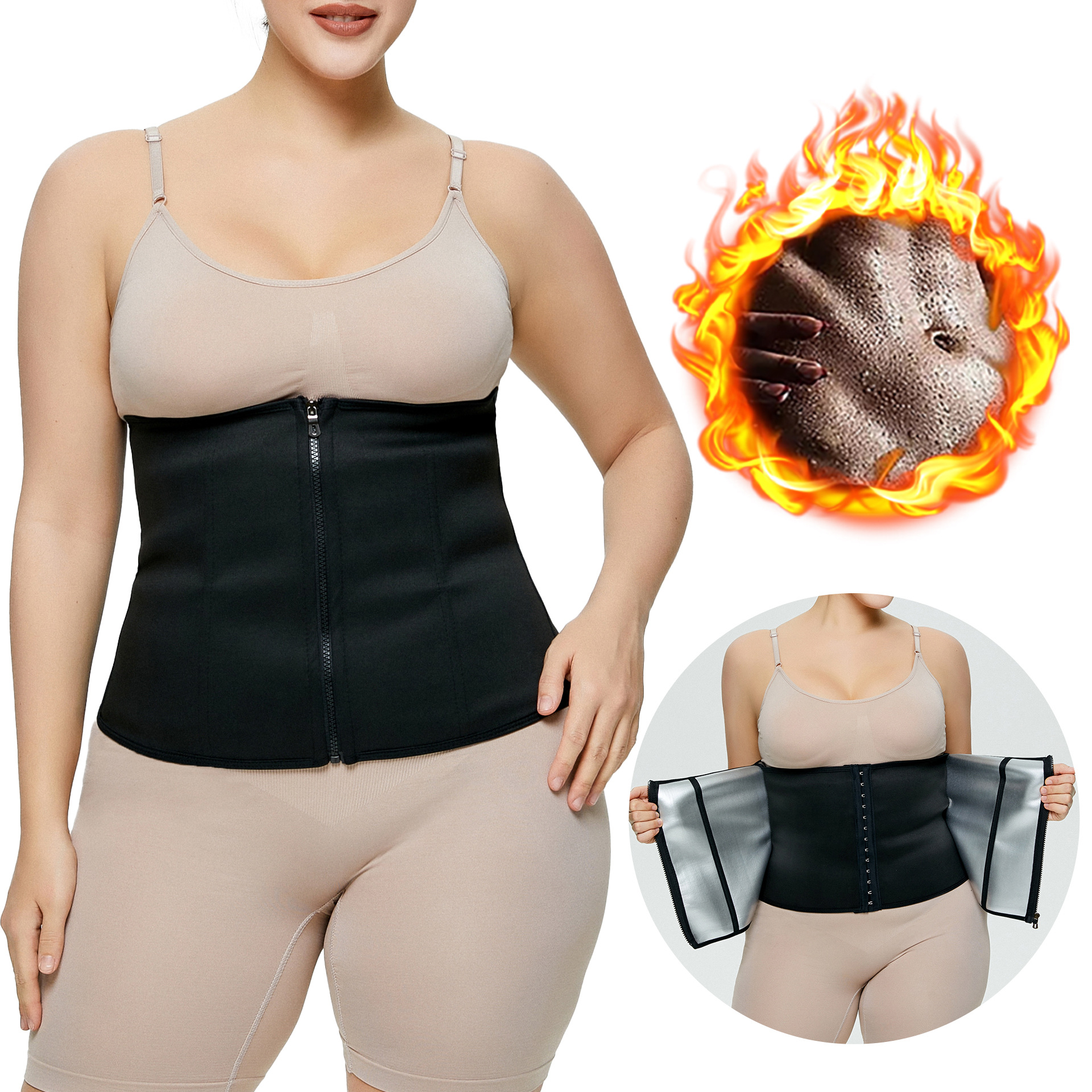 Pantalones de cuerpo de Amazon para mujer, deportes de cintura alta, fitness, ropa de sudor violento, pantalones de sudor de yoga con botones europeos y americanos, pantalones de cintura y abdomen