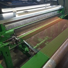 钢网帘子布设备防撕裂网设备 编织网设备 输送带轮胎防撕裂网设备