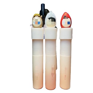 Make 383 Soft Rubber Cartoon Stereo Lipstick Sets, Glue Lipstick Cartoon Sets, Women's Lip Gloss Soft Rubber Sets