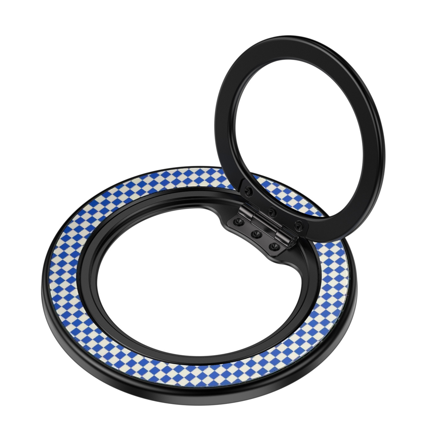 Fuente de fábrica CX - 2 color sólido modelo de rejilla magnética 360 soporte de teléfono móvil giratorio magsafe soporte plegable perezoso