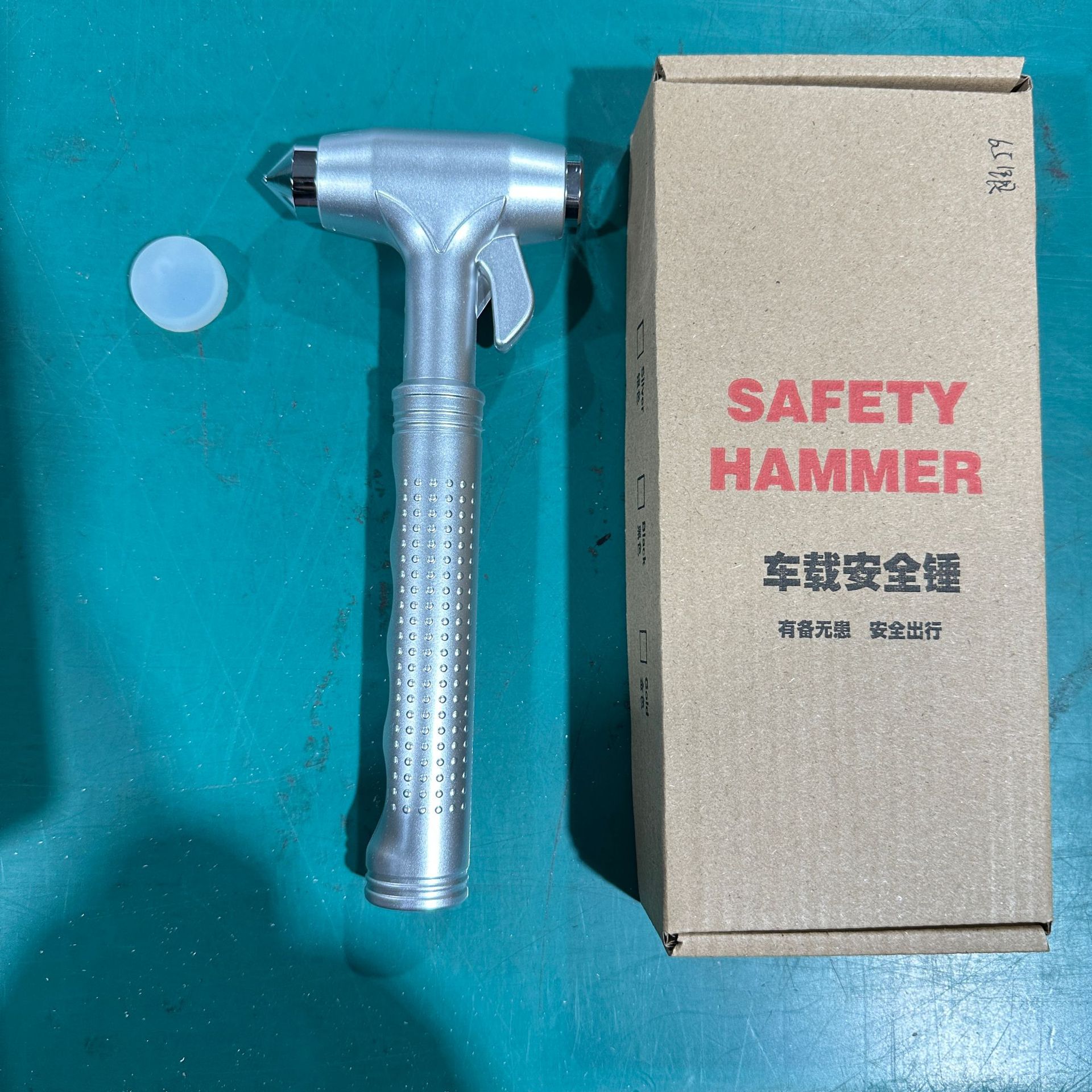 Car Safety Hammer Multifunctional Life-Saving Safety Hammer Emergency Belt Cutter Metal Car Escape Safety Hammer Artifact