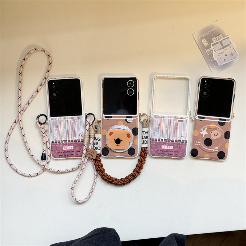 创意复古针织刺绣适用华为puraX手机壳荣耀折叠屏mixflip2磁吸壳