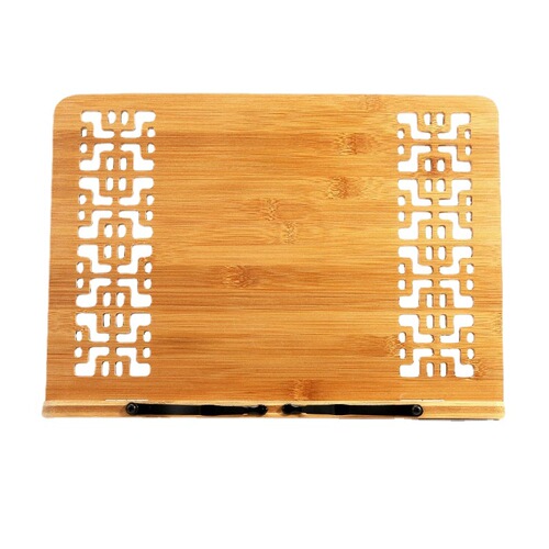 Factory direct supply calligraphy copybook bamboo reading stand book stand reading stand children adult reading stand book clip reading stand 