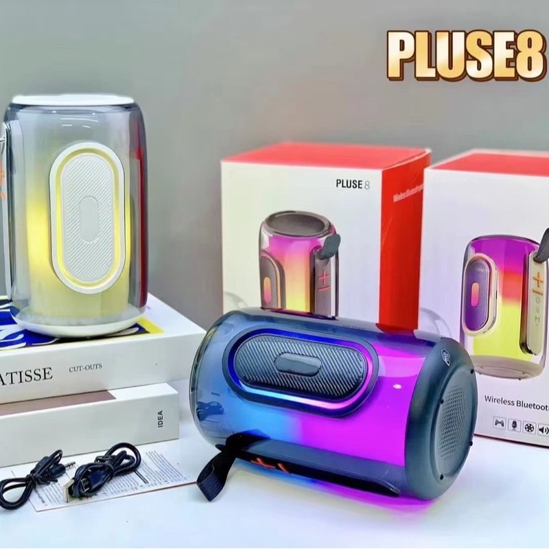 Pulse8蓝牙音响脉动8手提便携式露营家庭聚会360°氛围呼吸灯蓝牙|undefined