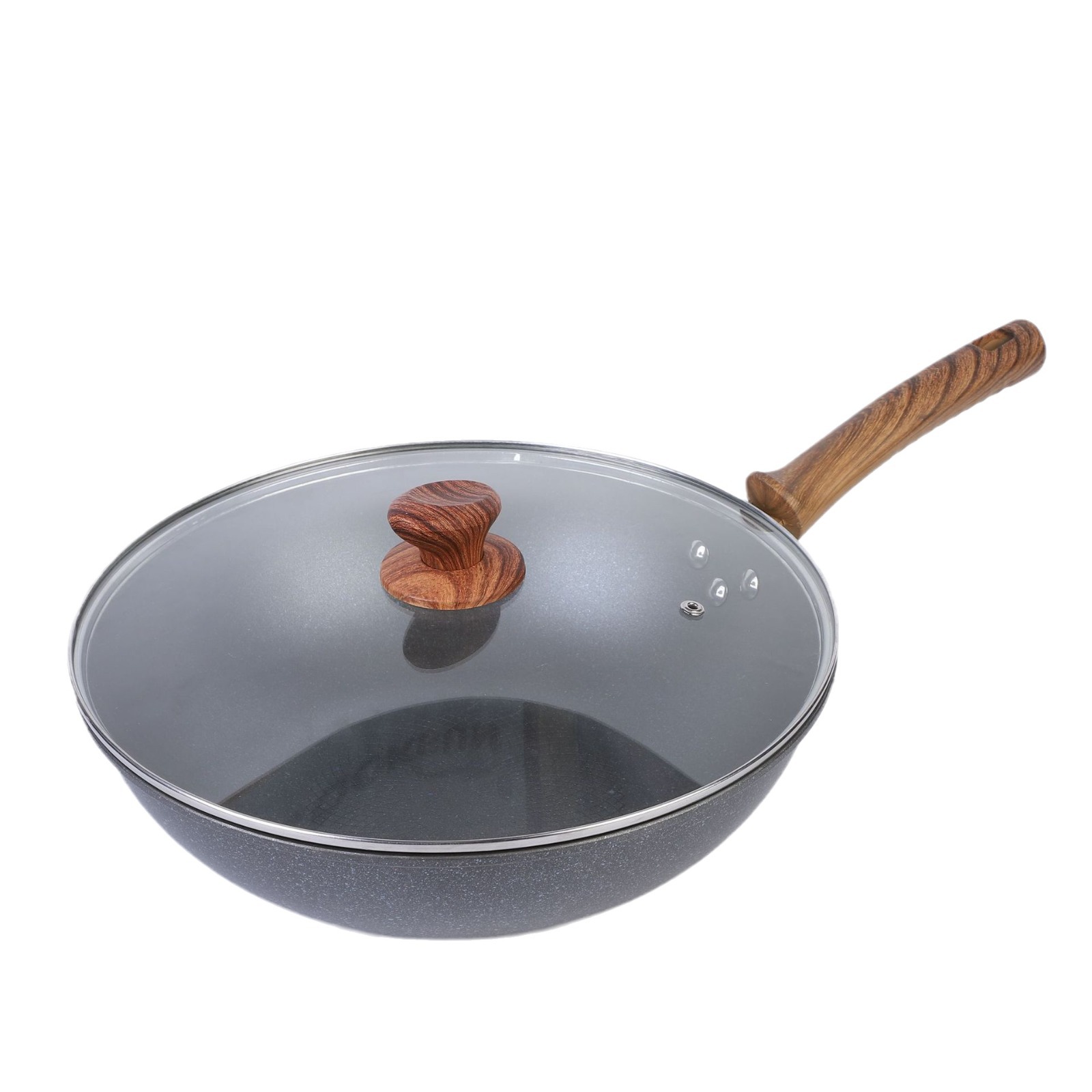 Tres piezas de set de paneles caseros guisado antiadherente regalo de reunión anual al por mayor multifuncional caja de regalo de cocina de cocina