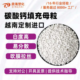 碳酸钙填充母粒 PE注塑 PS板材片材填充母料易分散