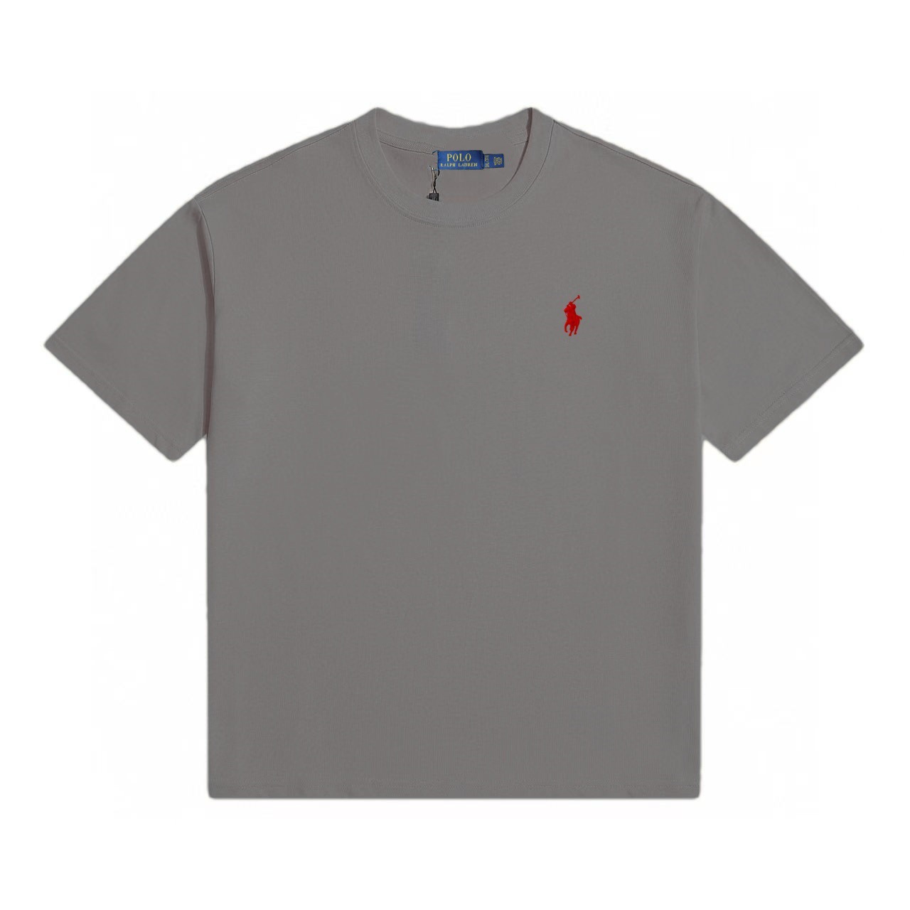 Deep-gray-red label