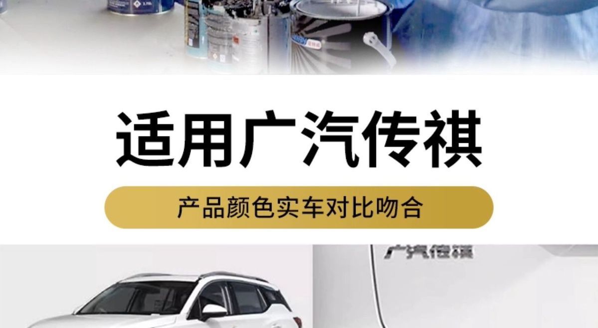 Gac Trumpchi Gs4 Gs8 Car Paint Repair Scratch Repair Paint Pen Gs35 Special Spray Paint Ivory White