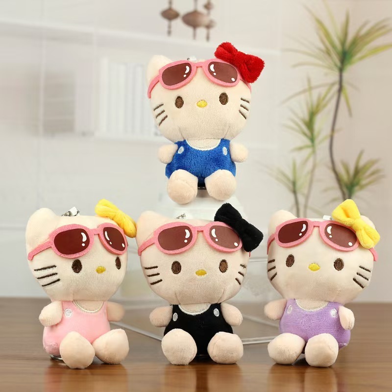 ネットレッドかわいい萌えkt猫ストラップぬいぐるみ人形|undefined
