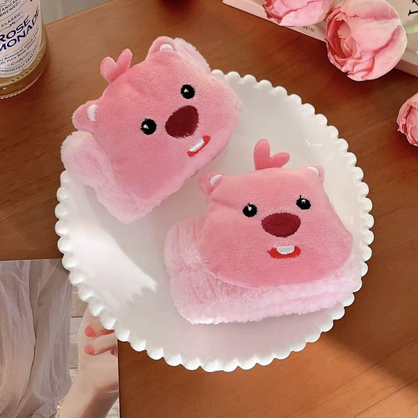 Little beaver/pink wristband 2 pieces