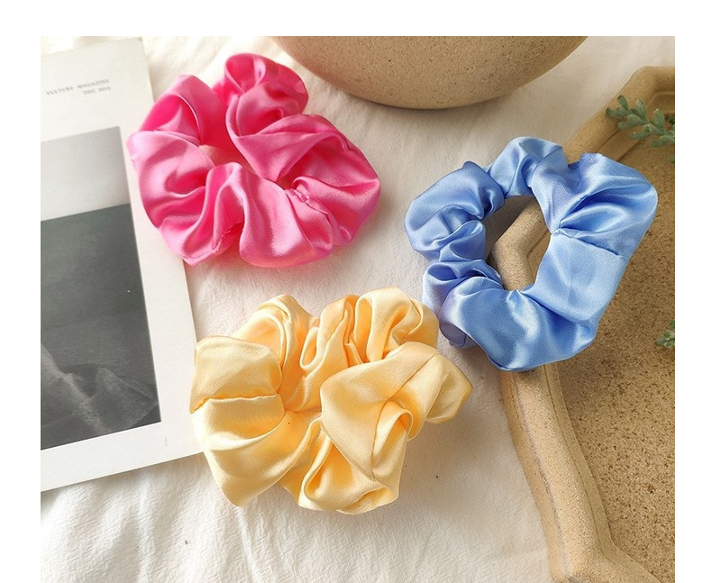 Simple Style Solid Color Cloth Hair Tie display picture 2
