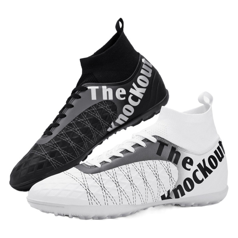 23 transfronteriza 31-48 zapatos de fútbol de tamaño largo y corto clavo alto-top adulto estudiante competencia zapatos de entrenamiento zapatos de fútbol