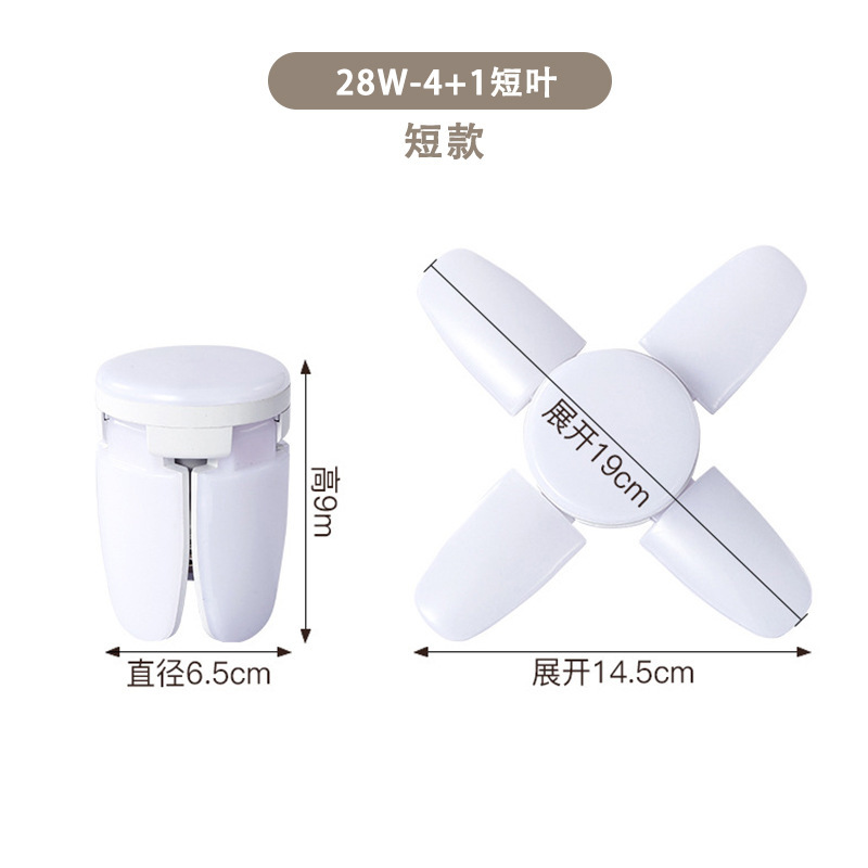 미니 4 + 1 (짧은 잎)