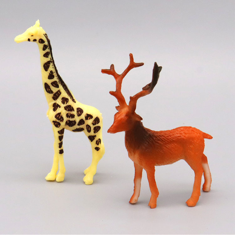 ミニシミュレーション野生動物キリンエレファントライオン12モデル児童知育科教育認知装飾品|undefined