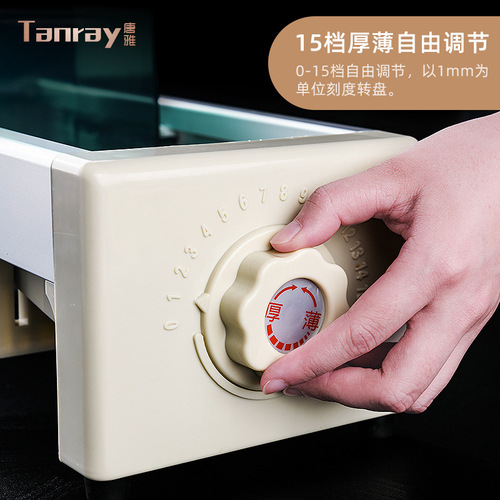 Fruit slicer commercial manual multi-function slicer milk tea shop cutting lemon fruit and vegetable potato slices accessories blade