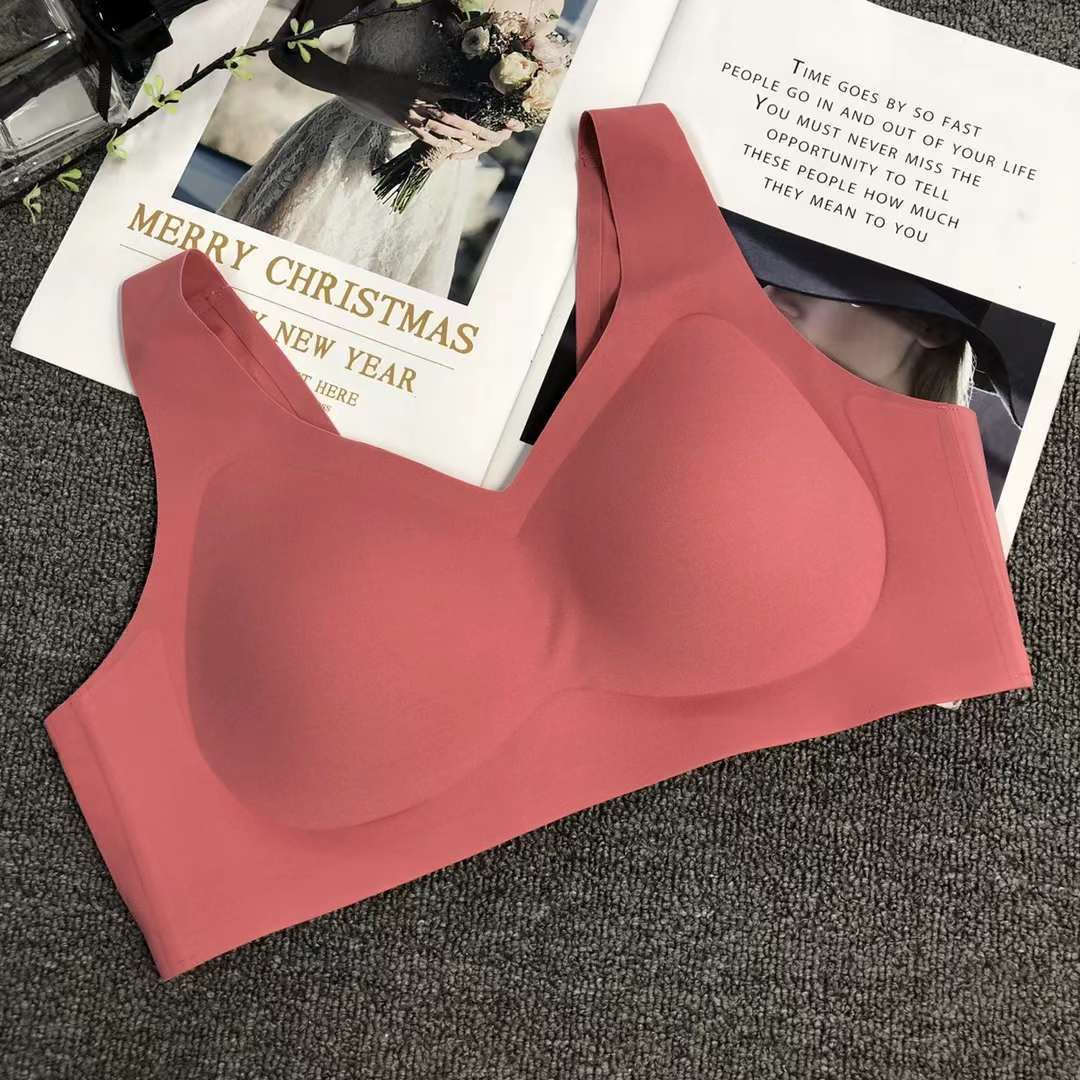 Nueva taza de látex sin costuras alta calidad belleza espalda mujeres chaleco inalámbrico yoga sujetador deportes ropa interior al por mayor