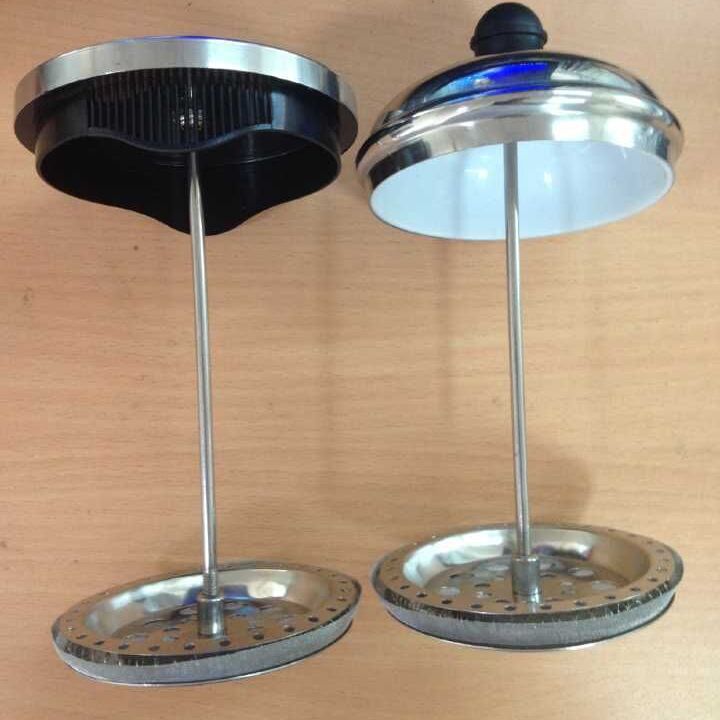 150 Mesh Filter Stainless Steel Tea Maker Accessory Lid Press Rod Bottom Plate French Press Filter Stainless Steel Filter 150 Mesh Filter Stainless Steel Tea Maker Accessory Lid Press Rod Bottom Plate French Press Filter Stainless Steel Filter