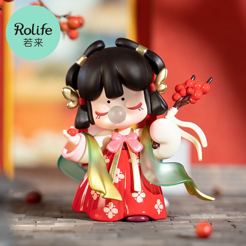 Ruo Lai Rolife Nan Qian Nanci Poemas y canciones Caja ciega Cute Ancient Style Doll Hand Girl Gift