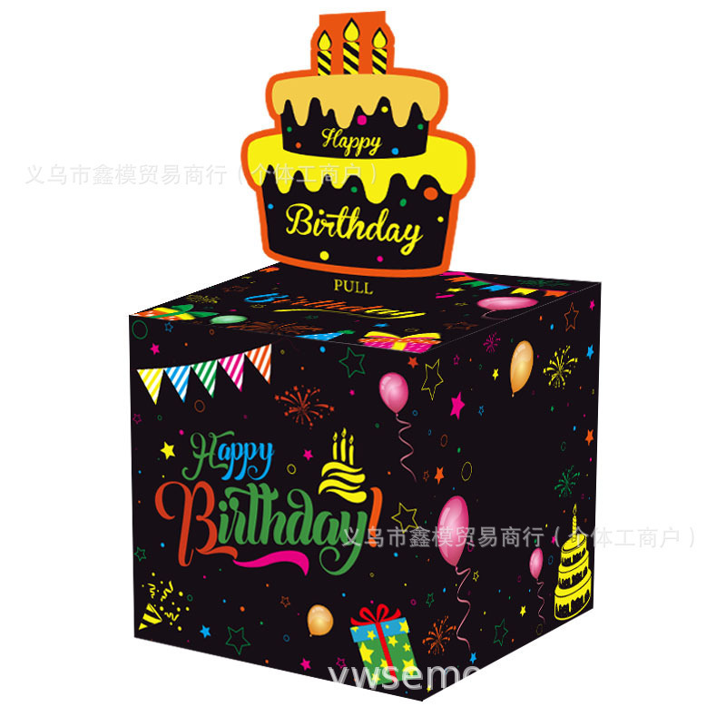 6 블랙 골드 케이크