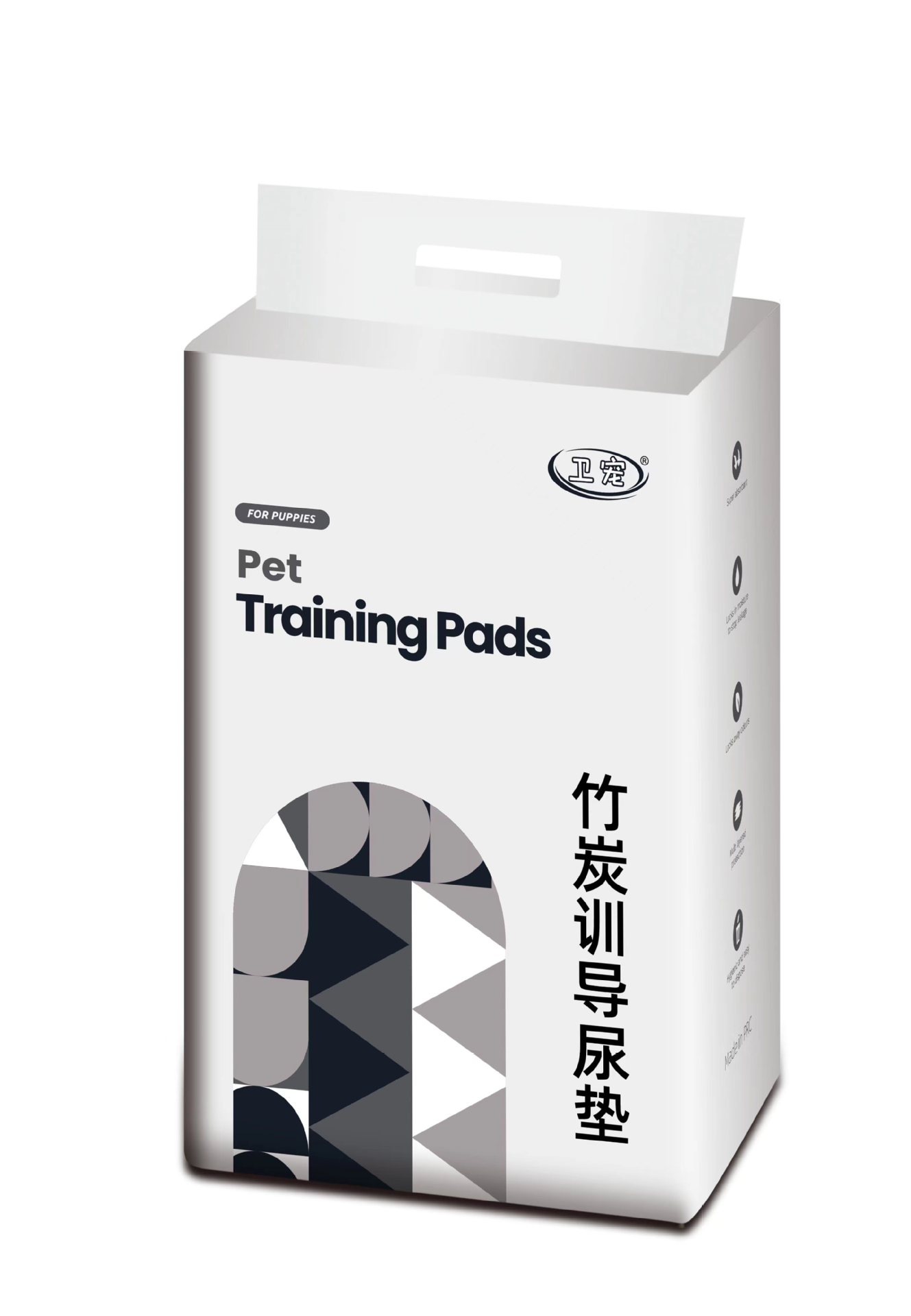 竹炭金S 33*45 100枚/バッグ