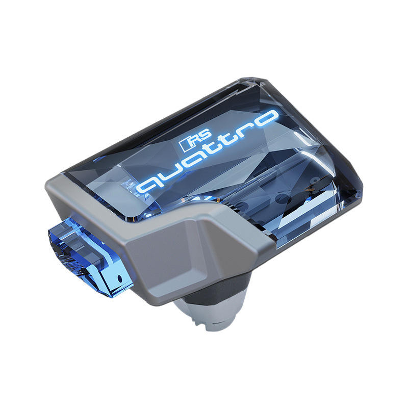 Para AUDI A5 A4 Q5 Q7 S5 transmisión automática carga cristal táctil iluminado cabeza de cambio de cambios de yate image 5