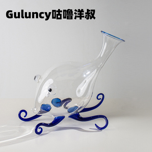 Waterfall red wine decanter quick home set luxury high-end glass wine pouring wine storage wine jug