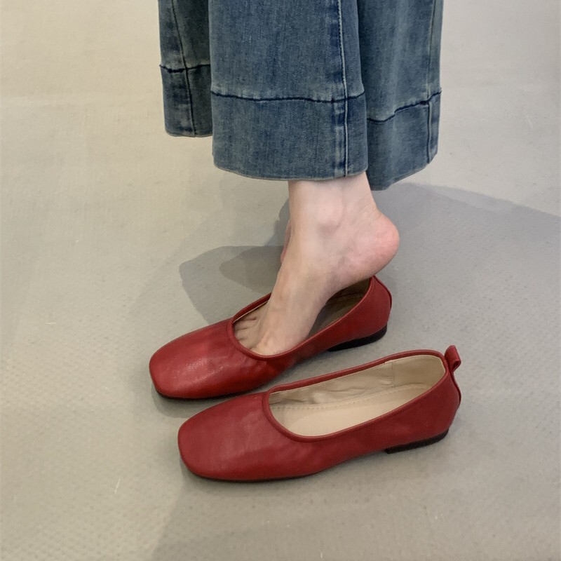 2025 Summer New Women's Flat Shoes, Non-Slip Soft Sole Slip-On Loafers, Gentle and Elegant Granny Shoes 2025 Summer New Women's Flat Shoes, Non-Slip Soft Sole Slip-On Loafers, Gentle and Elegant Granny Shoes