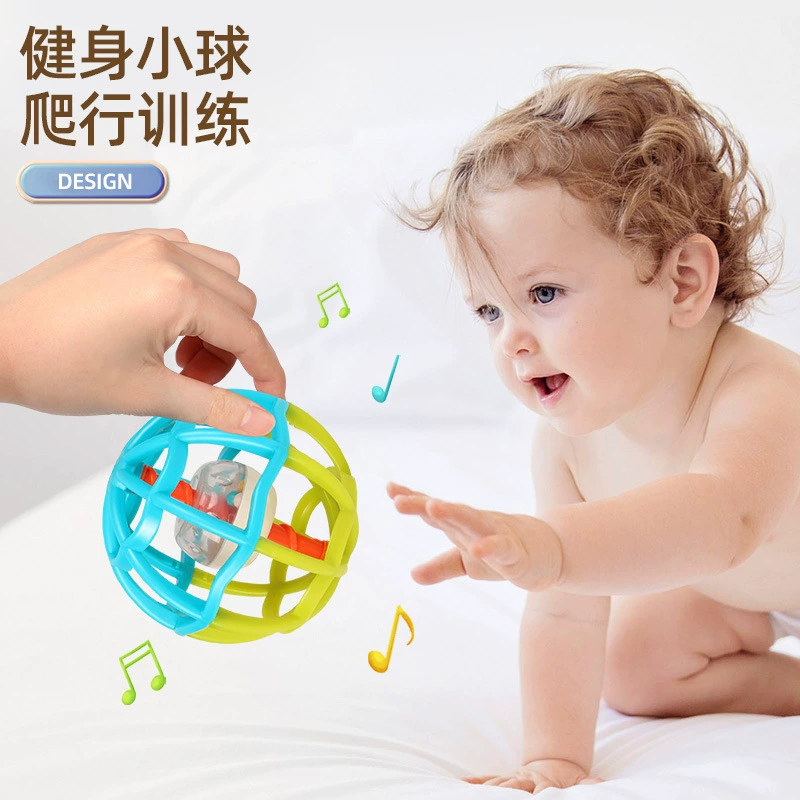 谷雨 Hand ball, beanbag from soft rubber for gym for crawling, smart toy