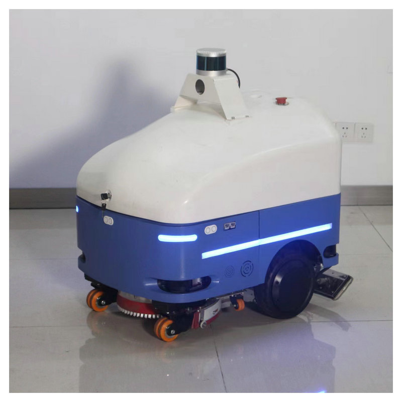 Intelligent automatic unmanned motor grader CK20 shopping mall workshop warehouse supermarket electric sweeping robot