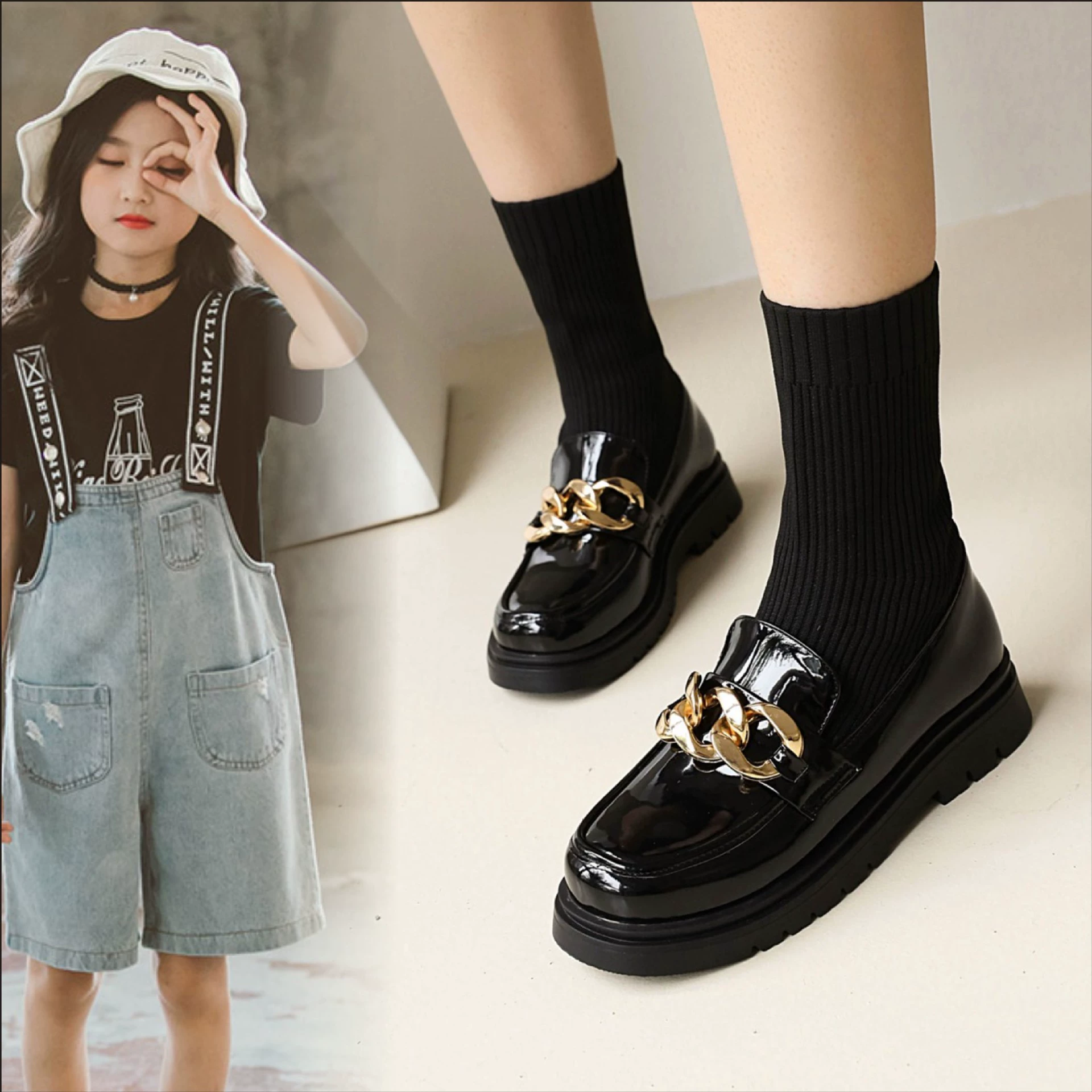 Осенне-зимние сапоги Martin для девочек, носки для маленьких девочек, обувь, детские короткие сапоги среднего и большого размера, Детские одиночные сапоги, универсальная модная обувь для студентов