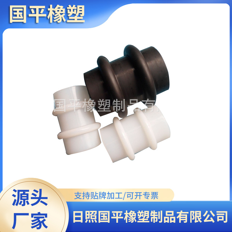 水泥灌装机两环胶管 腻子机橡胶管 干粉机橡胶套