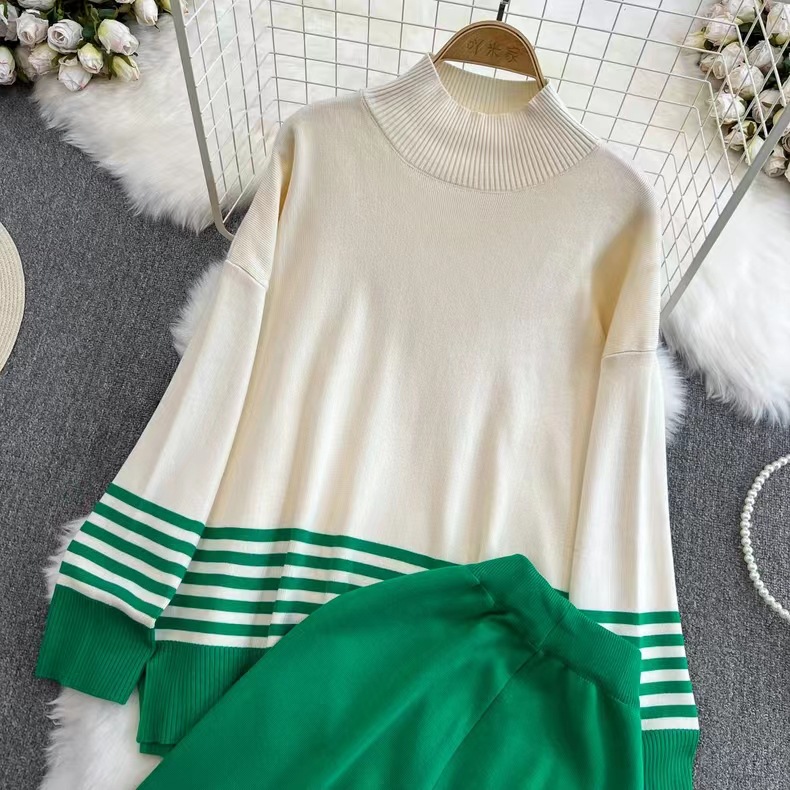 Holiday Daily Women's Simple Style Stripe Polyester Pants Sets Pants Sets display picture 7