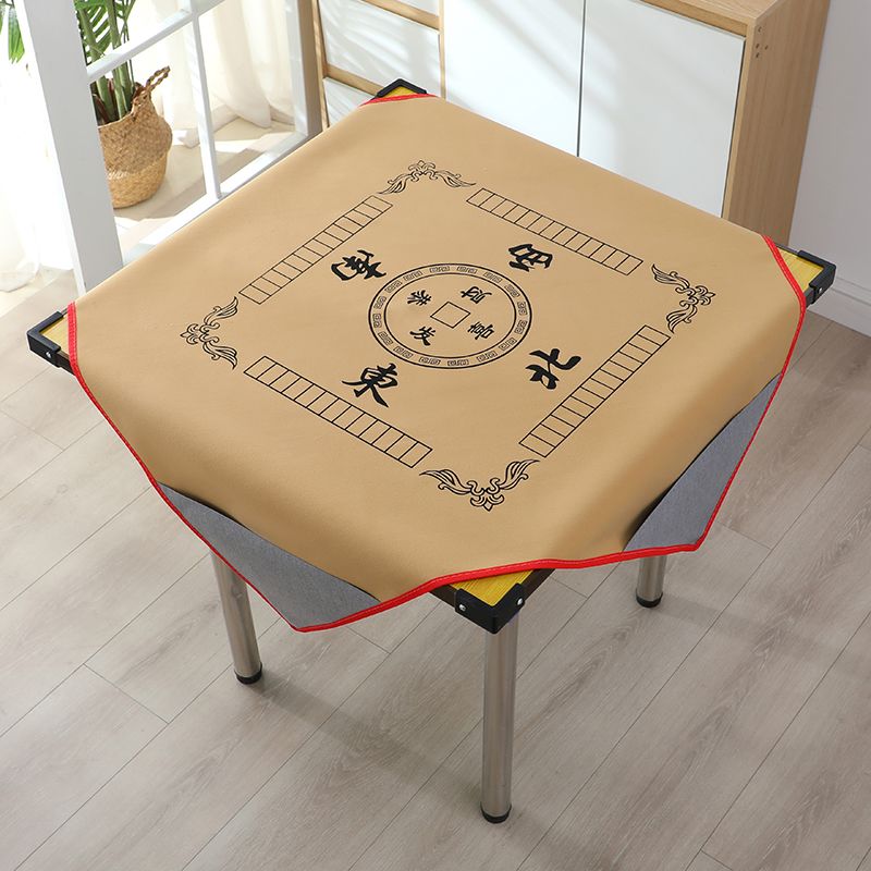 High-End 2025 New Model Hand-Woven Mahjong Tablecloth, Exquisite Tablecloth with Free Shipping for Home Use 1.1m Silent, Waterproof, Non-Slip