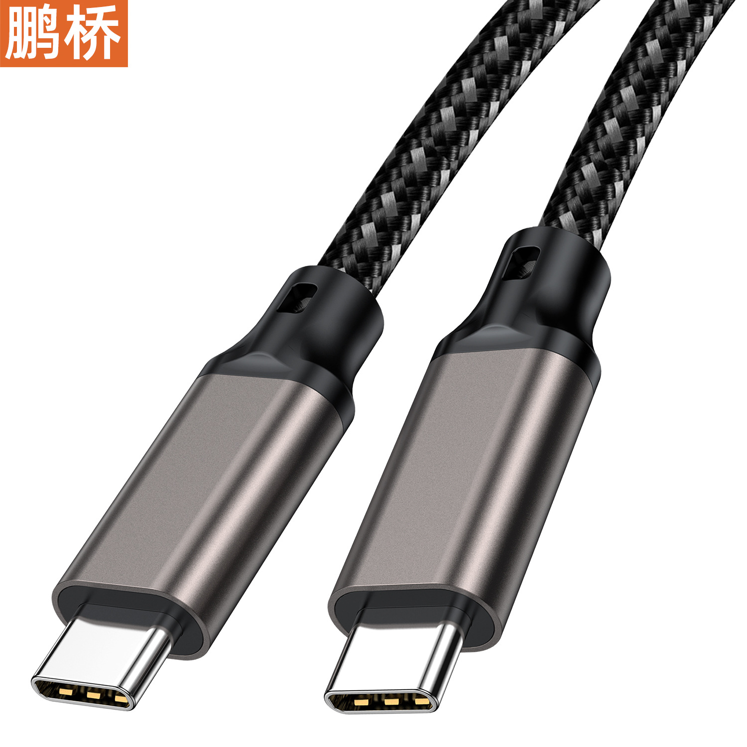 Cable de datos tipo C ctoc8K, cable de proyección de pantalla portátil, cable de alta velocidad de 20Gbps, USB3.2 de doble cabezal, carga rápida de 240W5A