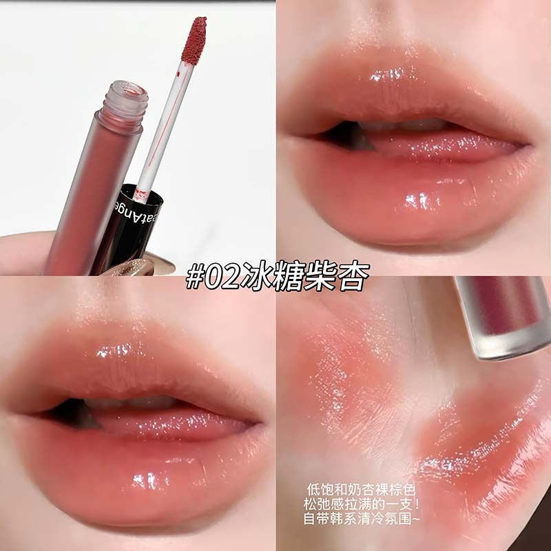 GreatAngel espejo de hielo de agua esmalte labial de agua esmalte labial de agua esmalte labial de maquillaje blanqueador de maquillaje transfronterizo coreano