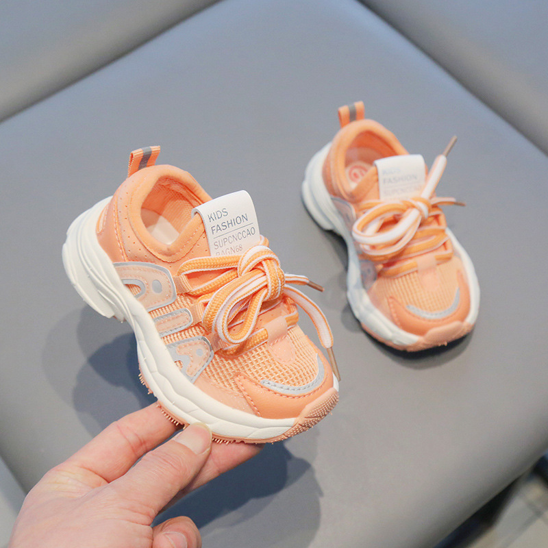 Zapatos de bebé, zapatos para niños, un año y medio, tesoro femenino, zapatos de otoño, 1-3-5 años, 6 zapatos deportivos transpirables de suela blanda, zapatos para niños
