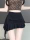 [Cross-border Wholesale] Ruffled Skirt Women's Southeast Asian New High Waist Slimming Irregular A- line Short Skirt