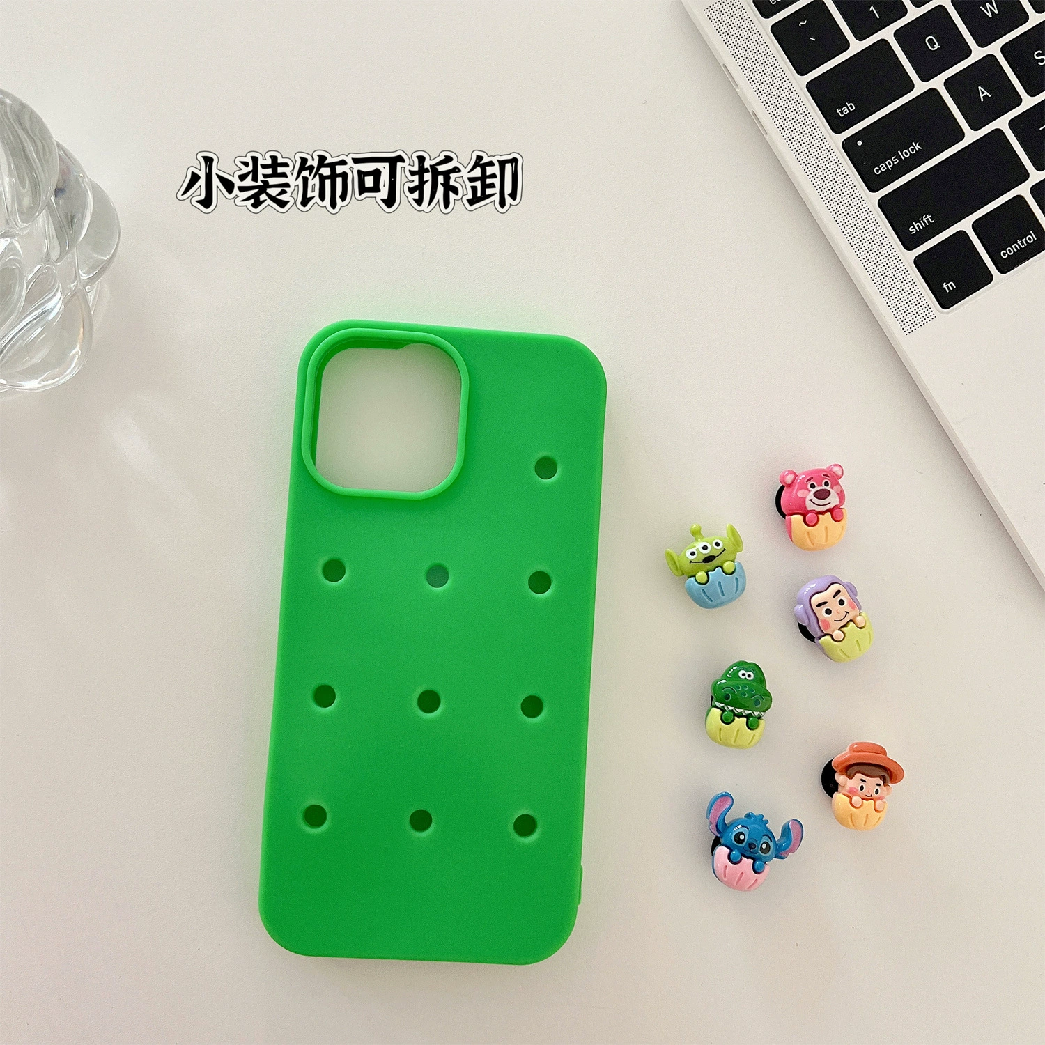 Apple, трёхмерная мультяшная игрушка, iPhone16 Pro, iPhone15, совместимый чехол для телефона, силиконовый чехол для iPhone13 Pro, ручной работы