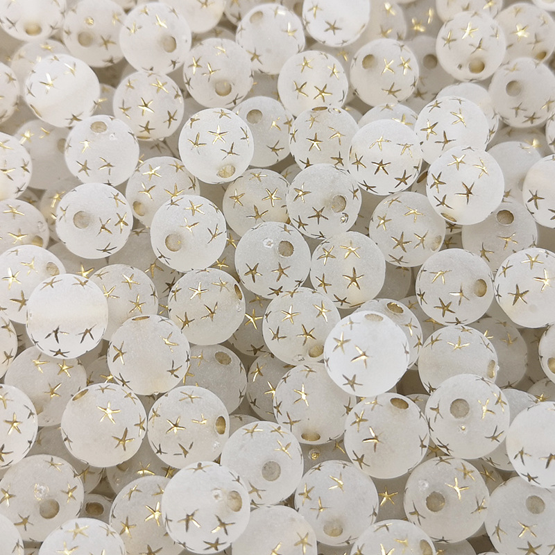 19g Weight Beads Jewelry Making Type DIY Jewelry Accessories Classification 50 Quantity Acrylic Material Star Pattern Enamel Design Simple Style Style 50 Arylic Star DIY Jewelry Accessories Beads 无