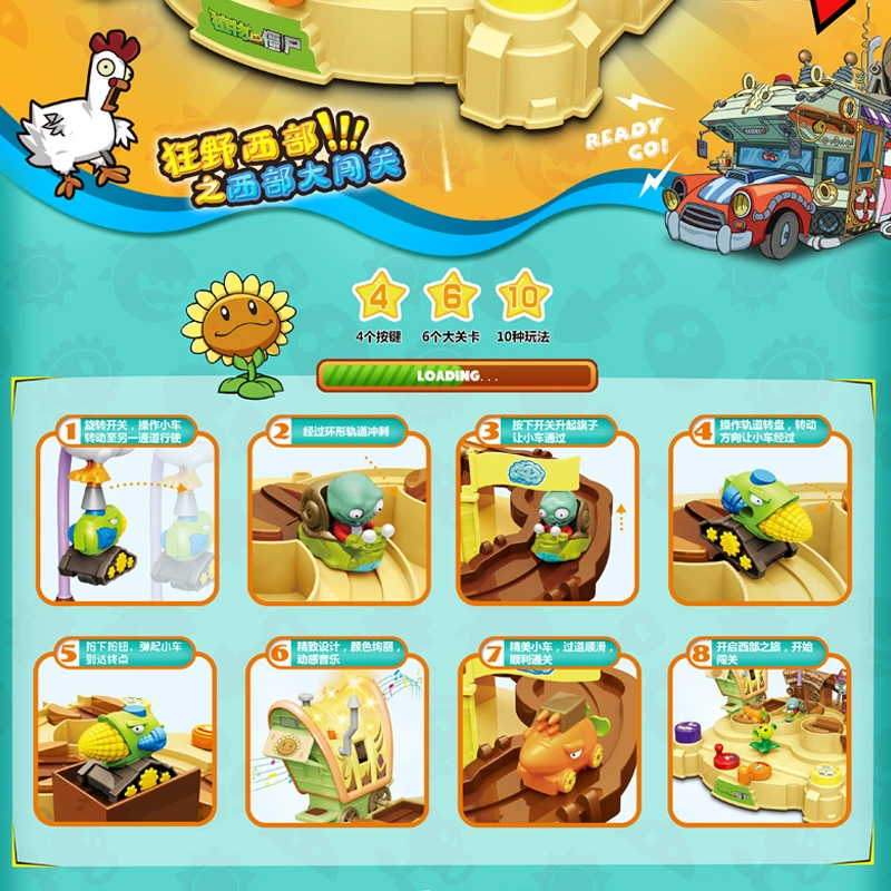 Plants vs. Zombies, игрушка, деним транспорт для мальчиков, подарок на день рождения