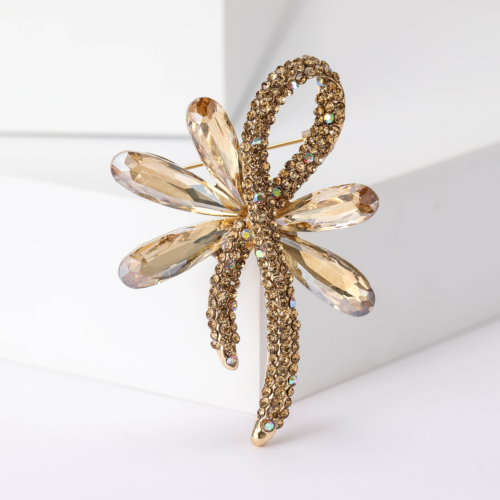 15g Weight Rhinestones Inlay Material Brooches Classification Holiday Occasion Alloy Material Bow Knot Pattern Women's Gender Inlay Design Pin Bow Knot Alloy Inlay Rhinestones Women's Brooches 12