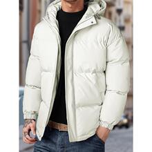 Q 28364 Men's Hooded Cotton Jacket ��ñ�޷� ŷ���羳����ѷ��