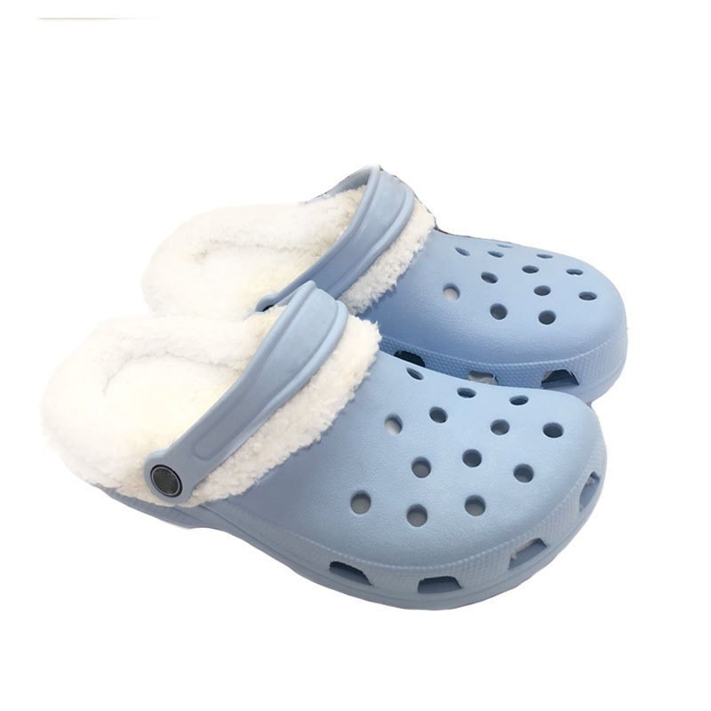 2025 zapatos clásicos para hombres y mujeres con una estrella de veludo ligera antideslizante caliente versátil zapatillas de playa al por mayor