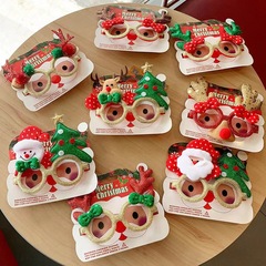 クリスマス眼鏡フレームクリスマス装飾眼鏡クリスマス眼鏡サンタクロース眼鏡パーティー装飾品紙