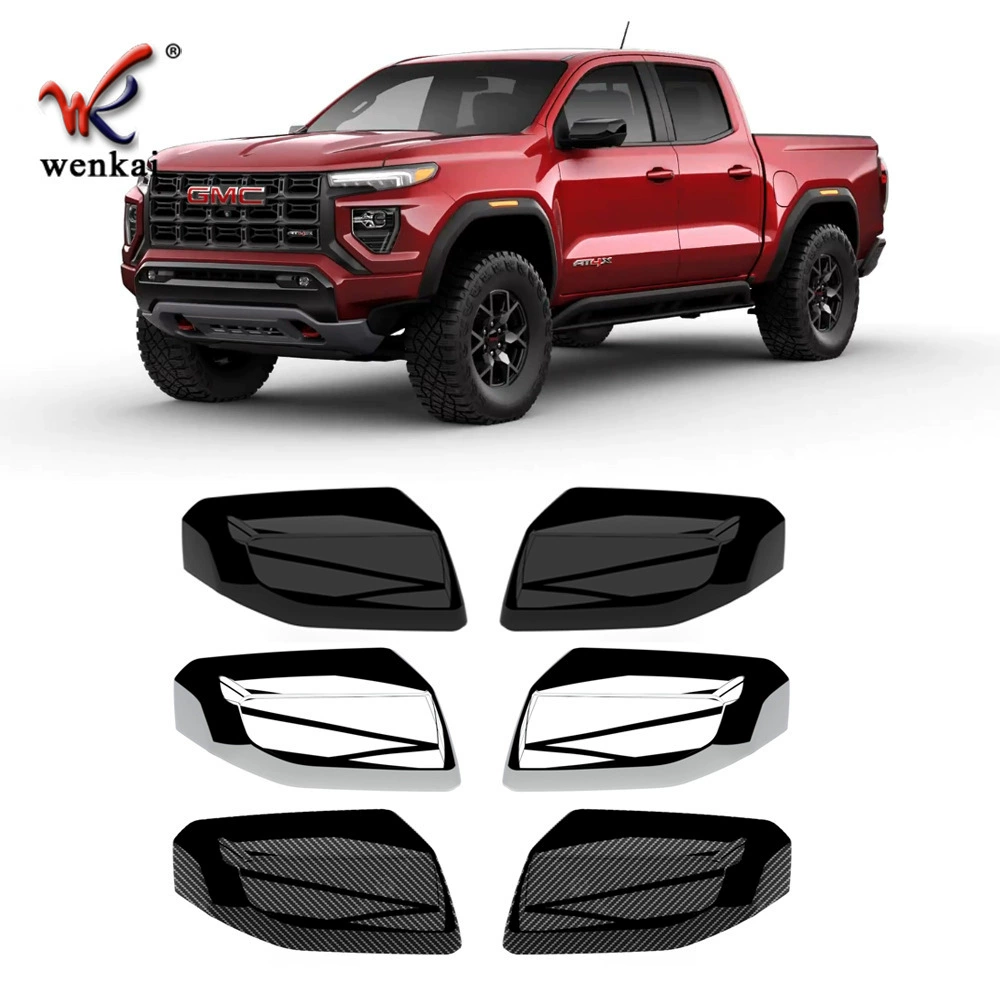 Подходит для GMC 24 Canyon, модифицированная крышка зеркала заднего вида с защитой от столкновений и специальная декоративная рамка для отражателей.